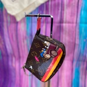 Authentic LV Damier Ebene 2015 Christmas Pouch